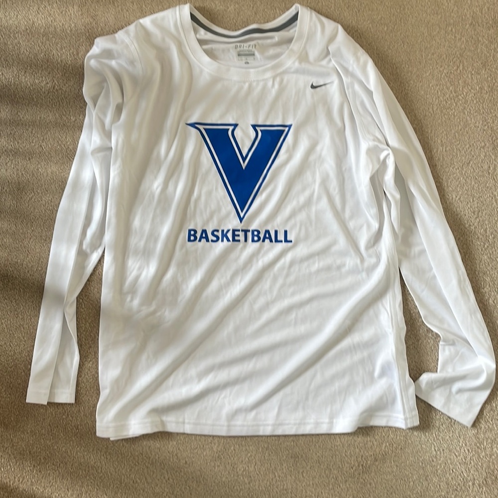 Vikes basketball long sleeve dri fit shirt
